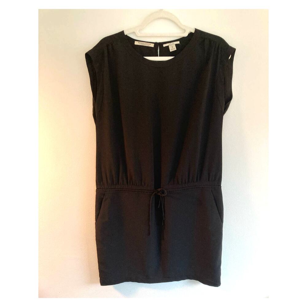 Masion Scotch Miami Deco Darling! Black Dress ~ Size 2 ~ Chic & Easy Travel - Picture 4 of 11